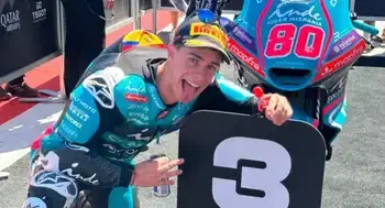 David Alonso quedó cerca de la gloria en el GP de Austria de Moto2: ¿de qué terminó?