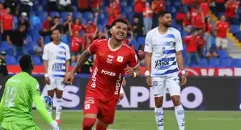 Video | Le querían anular el golazo a Yeison Guzmán, pero el VAR se lo validó en América vs. Cúcuta