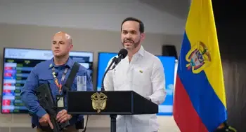 Abelardo De La Espriella. De La Espriella recorrió las obras de la Alcaldía de Barranquilla en el aeropuerto Cortissoz