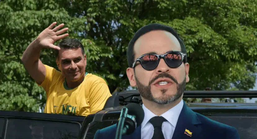 Abelardo De La Espriella expresó su apoyo a Flávio Bolsonaro en las elecciones de Brasil. Abelardo De La Espriella expresó su apoyo a Flávio Bolsonaro en plena jornada electoral de Brasil