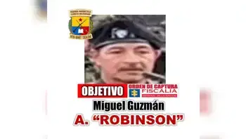 Alias Robinson Gutiérrez, señalado cabecilla de la Teófilo Forero Castro. Alias Robinson Gutiérrez, señalado cabecilla de la Teófilo Forero Castro.