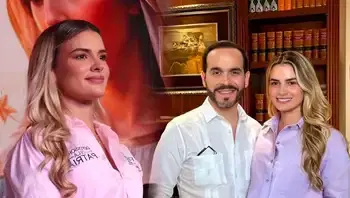 Ana Lucía Pineda junto al presidente, en medio de la polémica por las donaciones. "Tengo mi rendición de cuentas": Ana Lucía Pineda responde por donaciones del terremoto