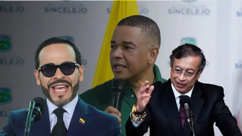 Gustavo Petro se refirió a la pelea entre Yahir Acuña y el presidente De La Espriella Petro entró en la pelea entre De La Espriella y el acalde de Sincelejo, Yahir Acuña