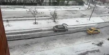 Impresionante granizada en Bogotá genera caos en la movilidad Impresionante granizada en Bogotá genera caos en la movilidad después de un intenso sol