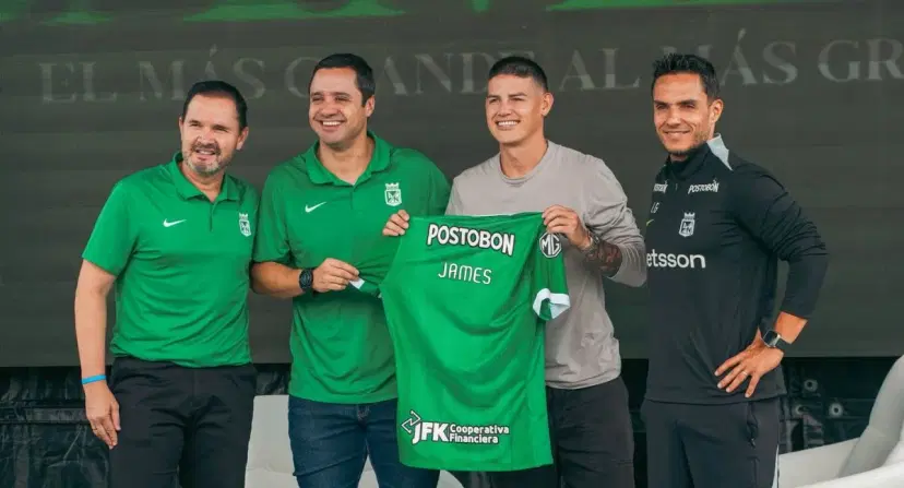 James Rodríguez La comparación de James Rodríguez entre Nacional-Real Madrid y la pulla a Junior de Barranquilla