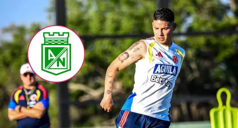 James Rodríguez cerca de jugar en Nacional James Rodríguez habría llegado a un acuerdo con Atlético Nacional: el club dio una pista