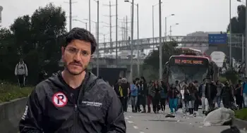 Protestas TransMilenio Marchas de este miércoles en Bogotá: lanzan alerta para proteger TransMilenio de actos vandálicos