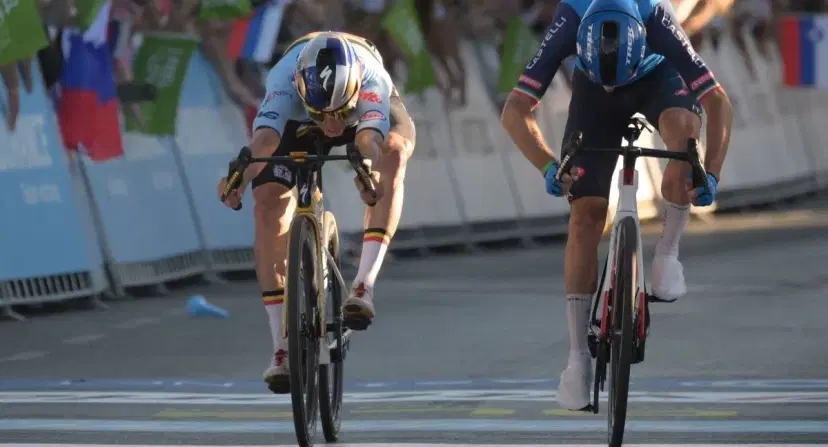 Remco Evenepoel El rey de Europa: así fue la espectacular victoria de Remco Evenepoel en un cerrado fotofinish