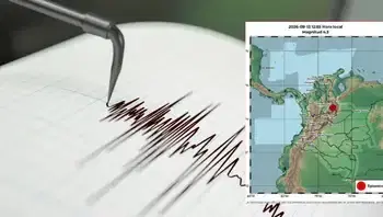 Sismo de magnitud 4.0 fue reportado en Los Santos, Santander. Nuevo temblor hoy en Colombia: reportan sismo en Santander este domingo 13 de septiembre