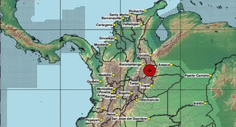 Temblor hoy en Colombia Fuerte temblor hoy 5 de octubre en Colombia: se sintió en parte del oriente, epicentro y magnitud
